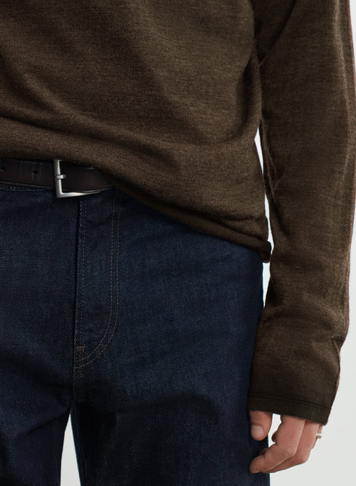 Poloshirt aus merinowolle - MAJESTIC FILATURES