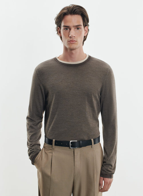 Pullover aus merinowolle - MAJESTIC FILATURES