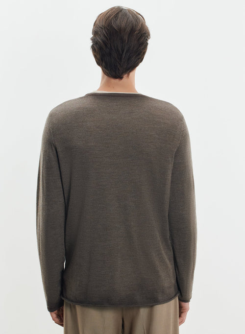 Pullover aus merinowolle - MAJESTIC FILATURES