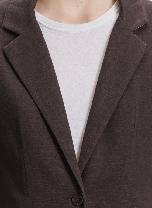 Jacke aus bio-baumwolle, kaschmir und supima-baumwolle - MAJESTIC FILATURES