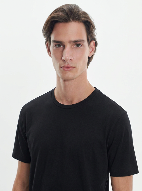 T-shirt en coton organique et élasthanne - MAJESTIC FILATURES