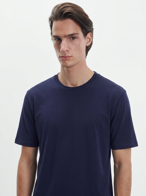 T-Shirt aus bio-baumwolle und elasthan - MAJESTIC FILATURES